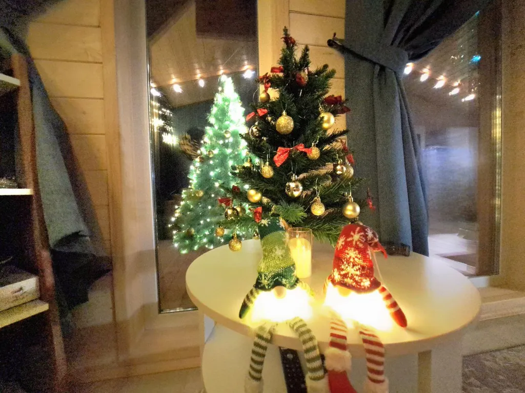 Домик для отдыха с гриль-мангалом, костровой и батутом