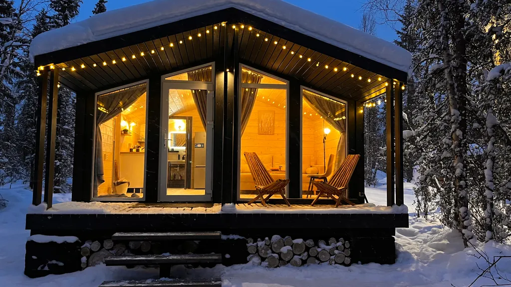 Дом среди леса в 15 минутах езды от города