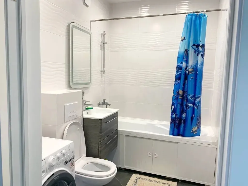 Апартамент с видом на пруд