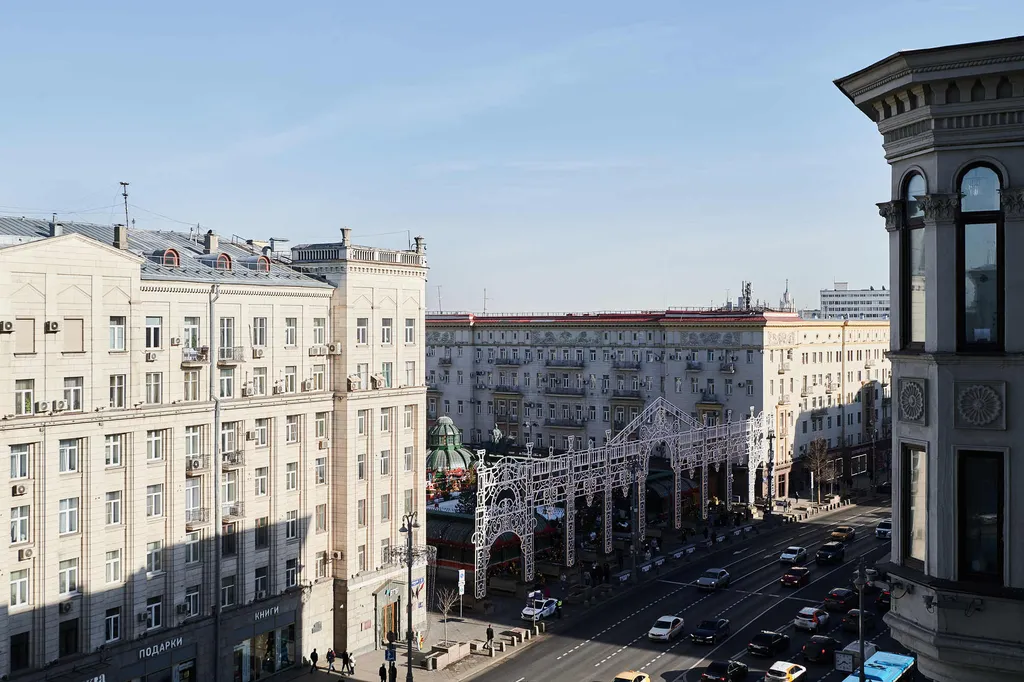 Квартира Квартира Евротрешка с видом на Тверскую — Москва