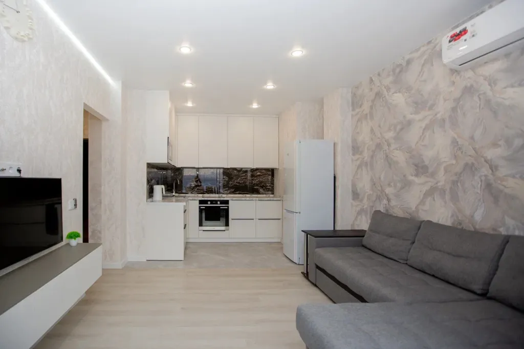 Квартира Стильная евродвушка — аренда посуточно в Южно-Сахалинск