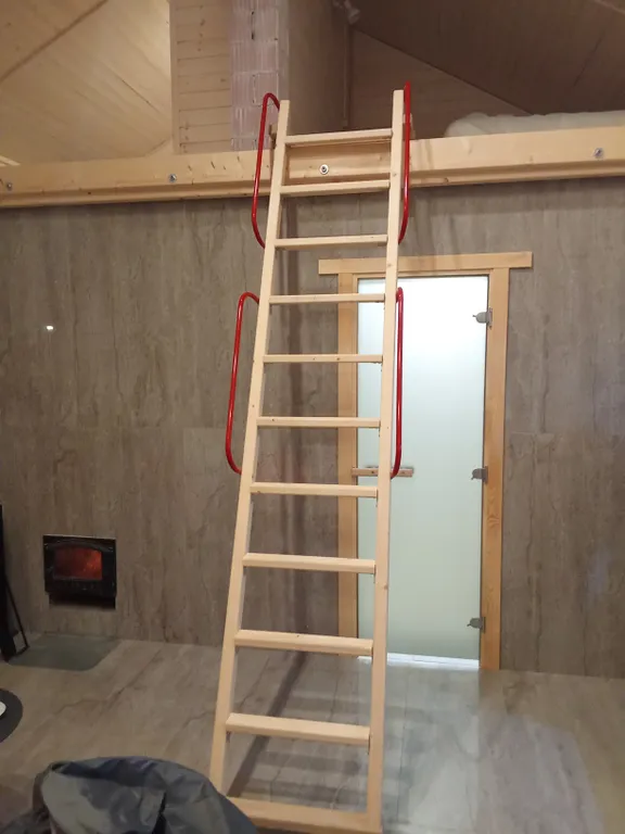 Дом 125m2 — русская баня, чан, кухня на 10 персон