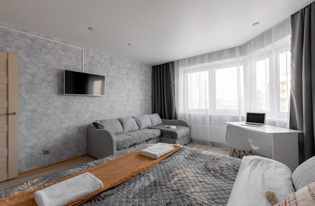 Квартира Уютная однокомнатная квартира — Янино-1