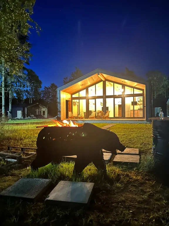 Коттедж Новые зимние дома в 5 минутах от главных горнолыжных курортов — Коробицыно