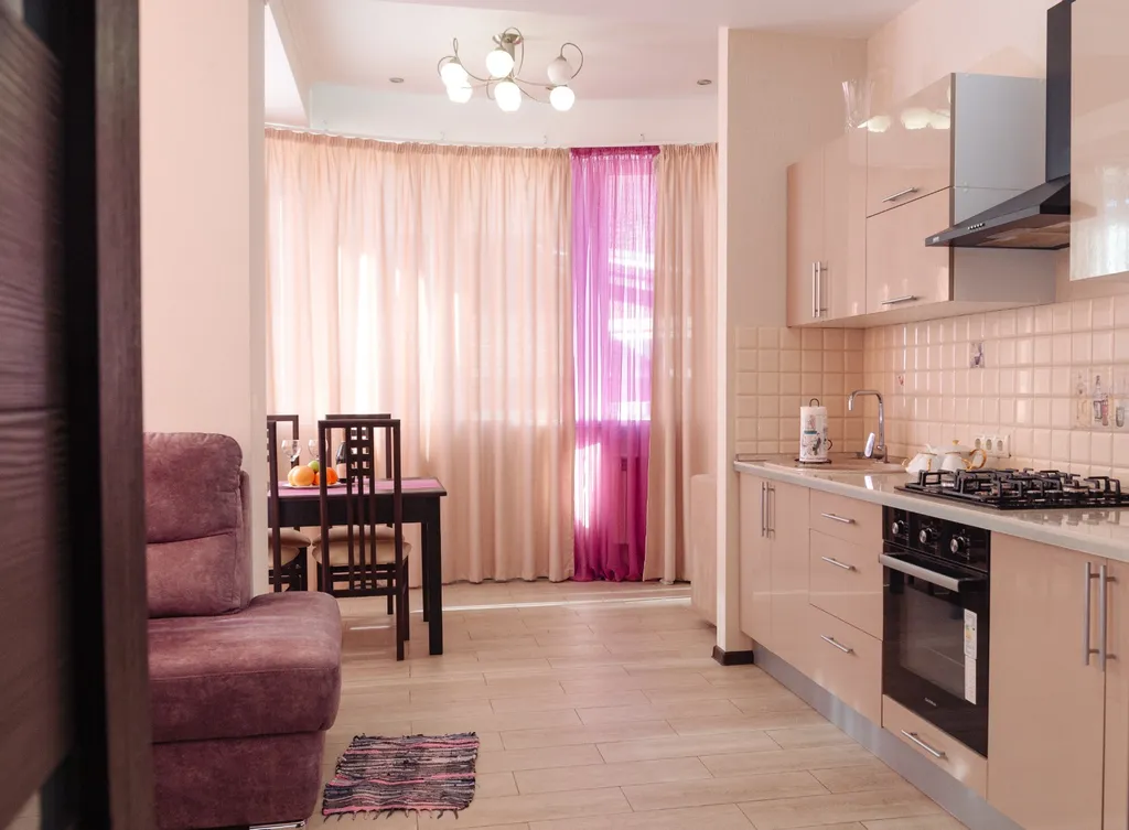 Просторная квартира на 8 гостей