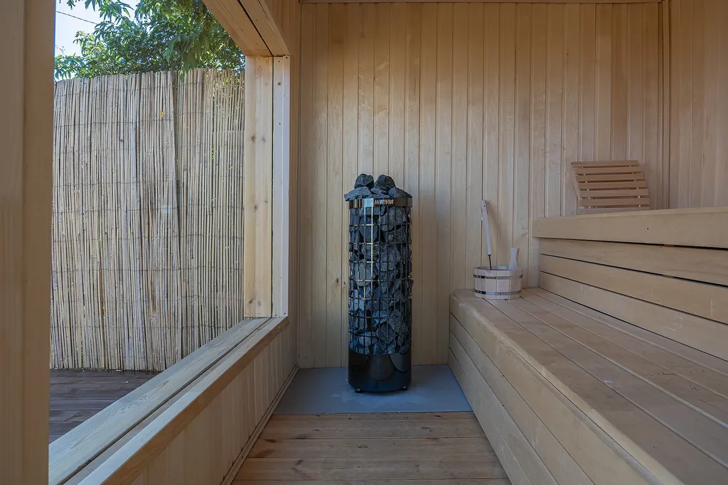 Шале на Гребной канале с сауной