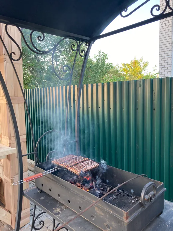 Стильная квартира с мангальной зоной и парковкой