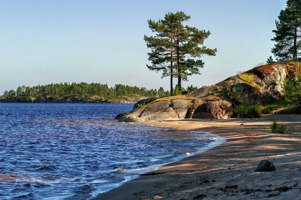 Дом с русской жаркой баней в Карелии