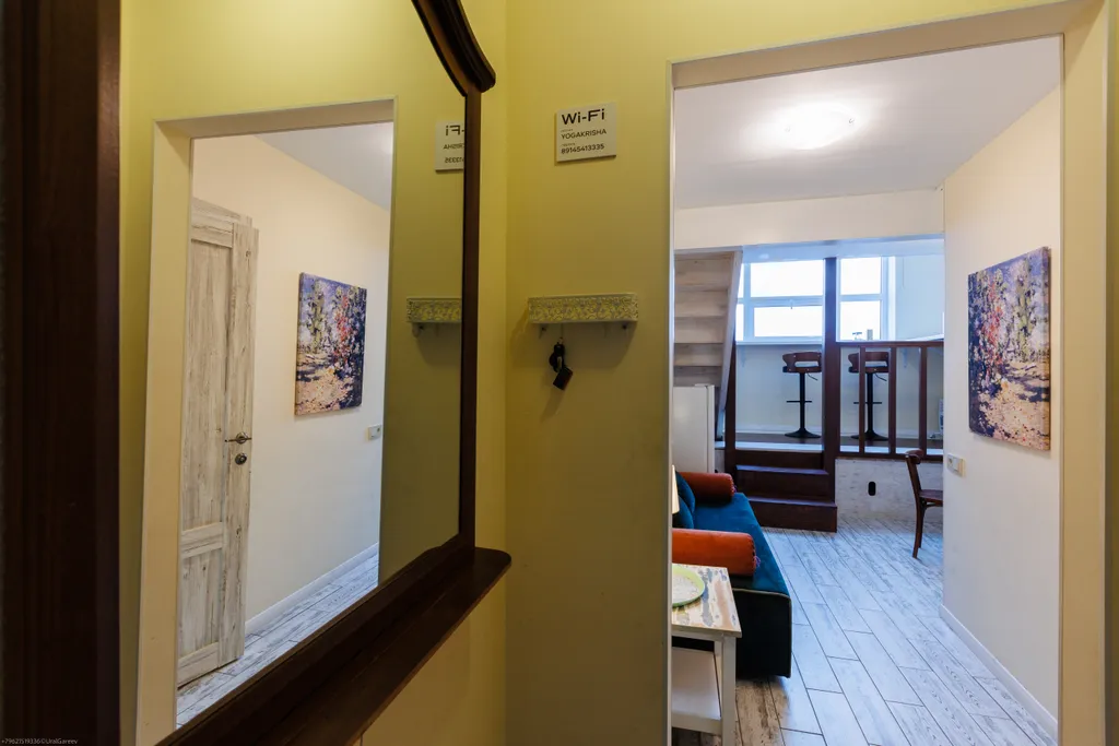 Двухуровневая квартира с террасой для семьи