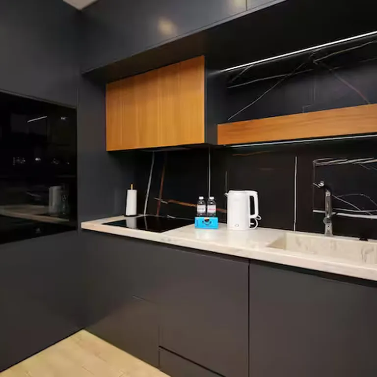 Стильная квартира у Арбата с панорамным видом на горы