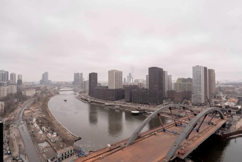 Квартира Квартира Green Retreat с видом на Москва-реку у метро Шелепиха — Москва