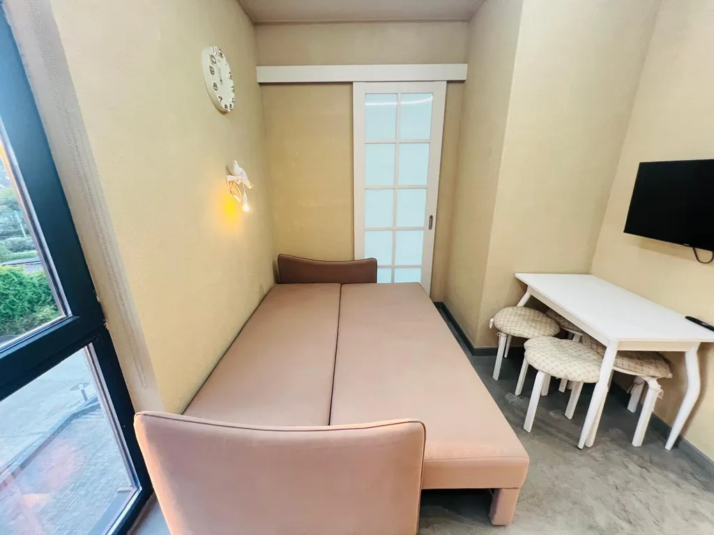 Стильная однокомнатная квартира с балконом