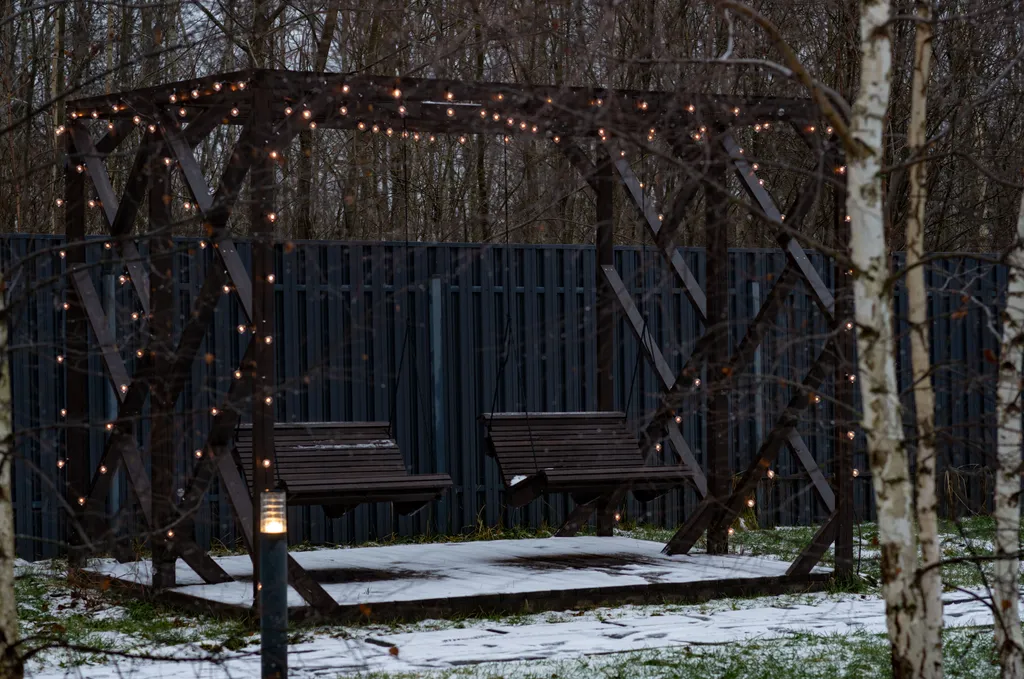 Шале Гнездо с бассейном и сауной