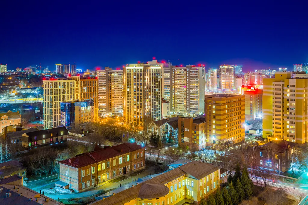 Квартира Квартира в центре города с панорамным видом с высоты — Новосибирск