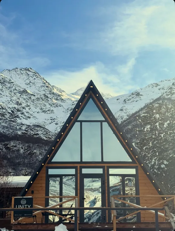 Коттедж Unity aframe — аренда посуточно в Терскол