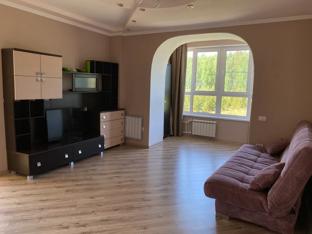 Квартира на озере Еланчик с видом на лес