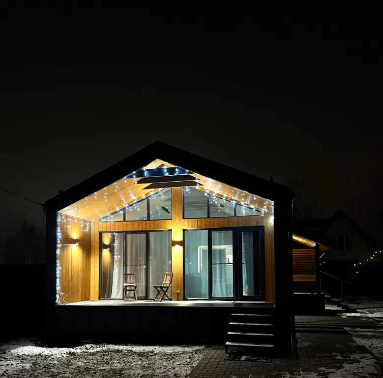 Уютный дом в стиле Барнхаус