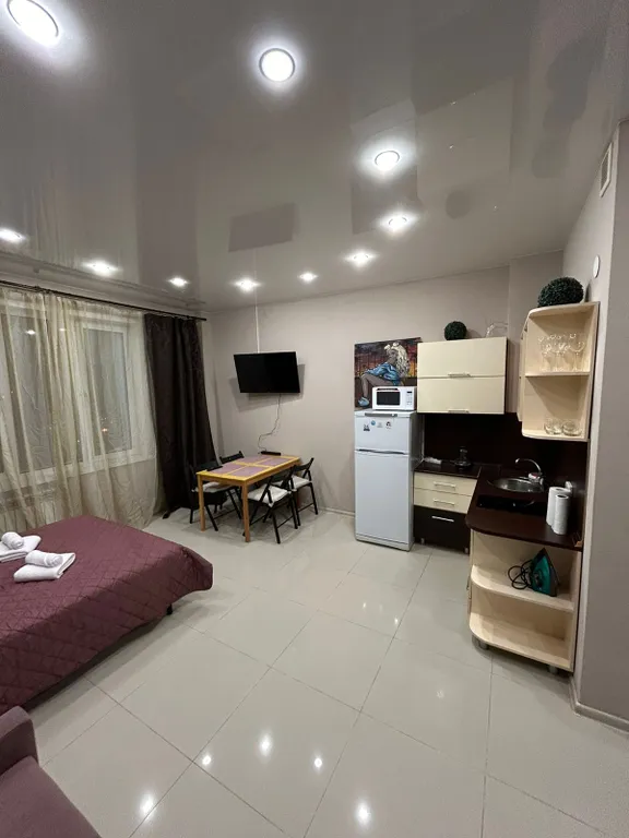 Квартира Квартира Уютная студия с прекрасным видом — Красноярск