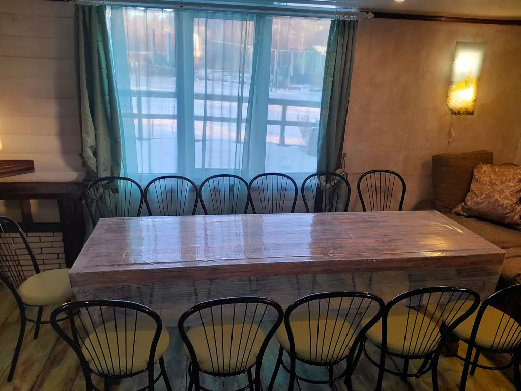 Дом на реке шале Венеция с чаном и вместительной банькой