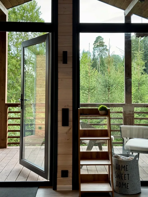 Дом с кедровой баней и чаном