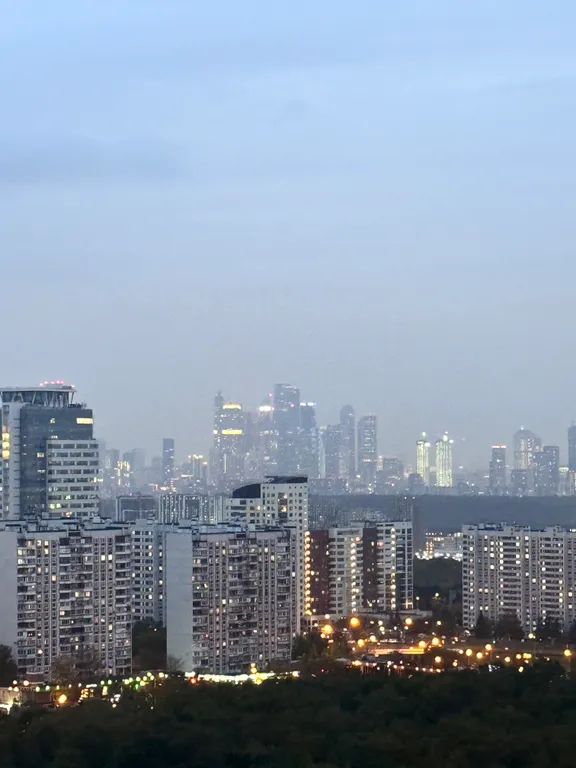 Квартира Квартира Студия с видом на центр и Москва-сити — Москва