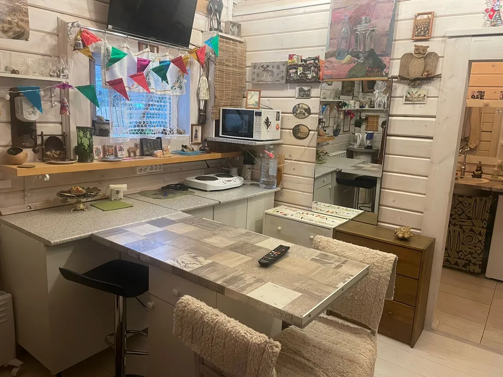 ТеремОК, дизайн сказки с финской сауной и мангал-олень