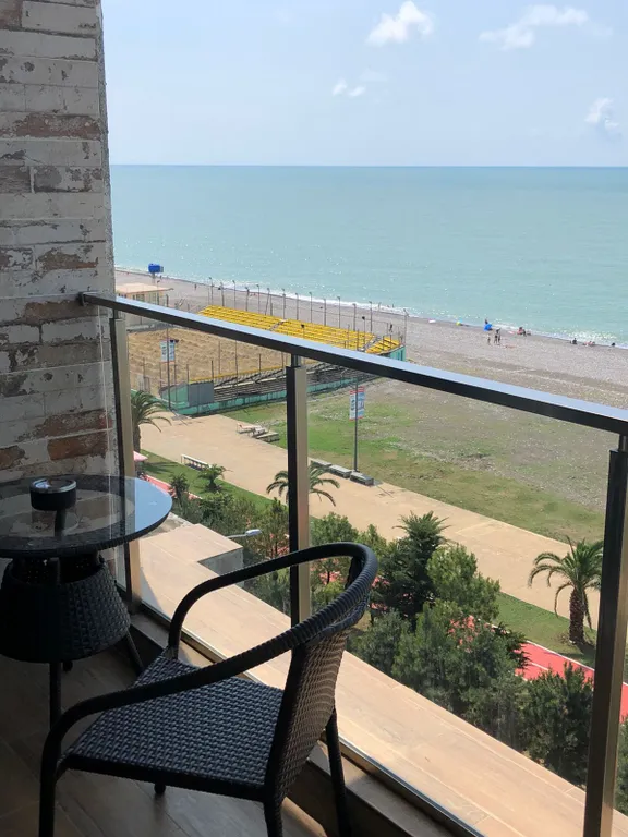Апартамент с видом на море, первая береговая линия