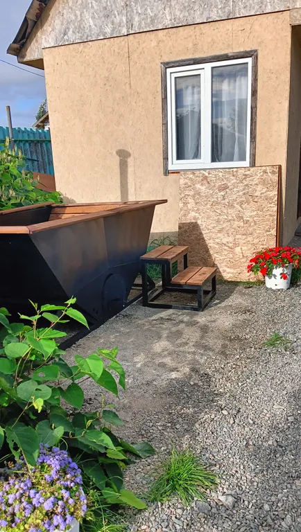 Уютный домик с русской баней и чаном