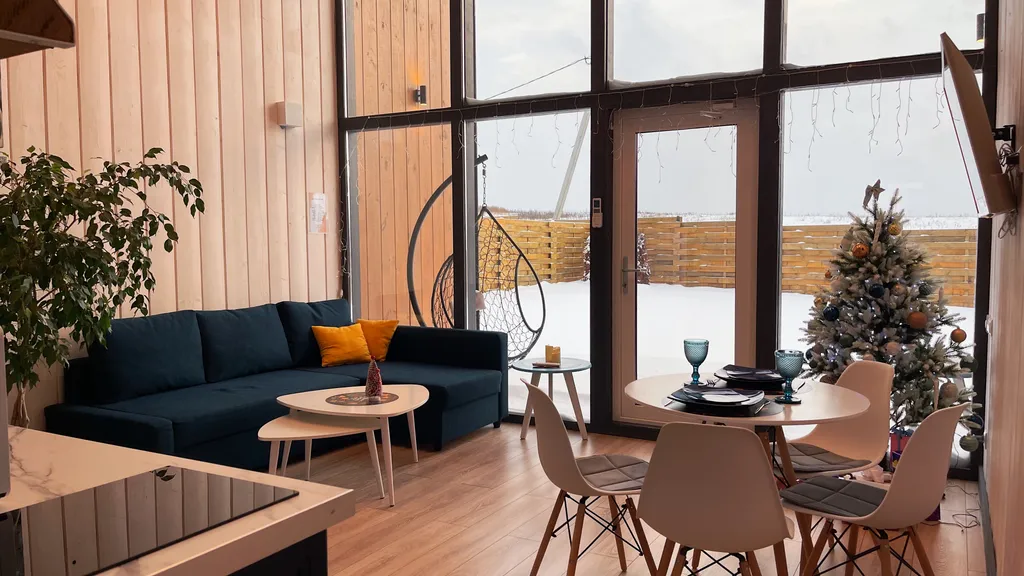 Панорамный домик Барн большой 2