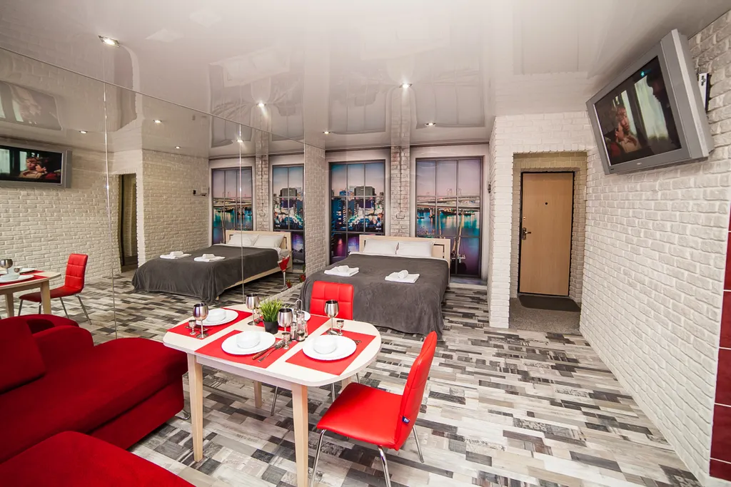 Стильная квартира-студия в Центральном районе