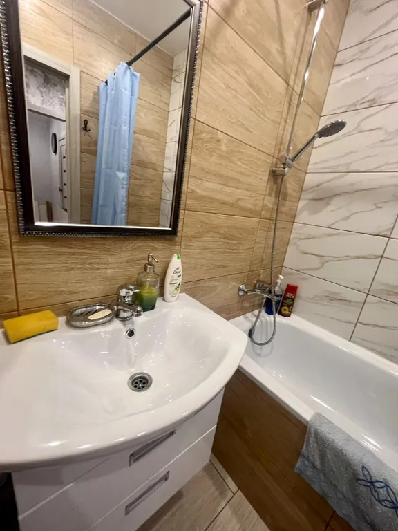 Двухкомнатная квартира с кухней-гостиной