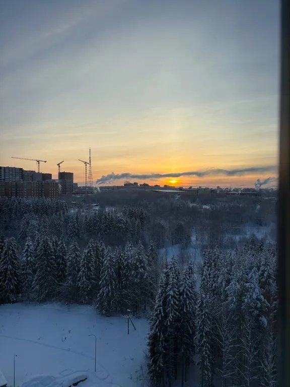 Уютная Студия с видом на город