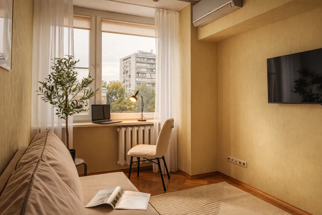 Квартира 3к квартира Апарт-Комфорт с 2мя спальнями и гостиной — Москва