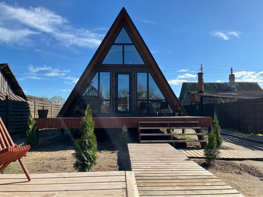 Уютный A-frame дом Chill