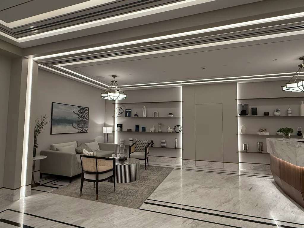 Новая квартира около отеля Burj Al Arab с террасой