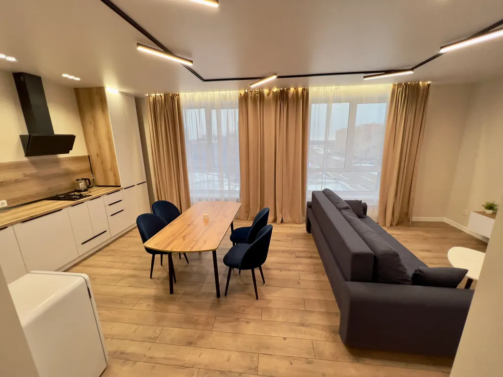 Большая двухкомнатная квартира с двумя отдельными спальнями на юге