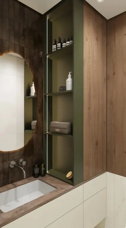 Квартира Дизайнерская евро 2-комнатная квартира в жк бизнес-класса forst — Москва