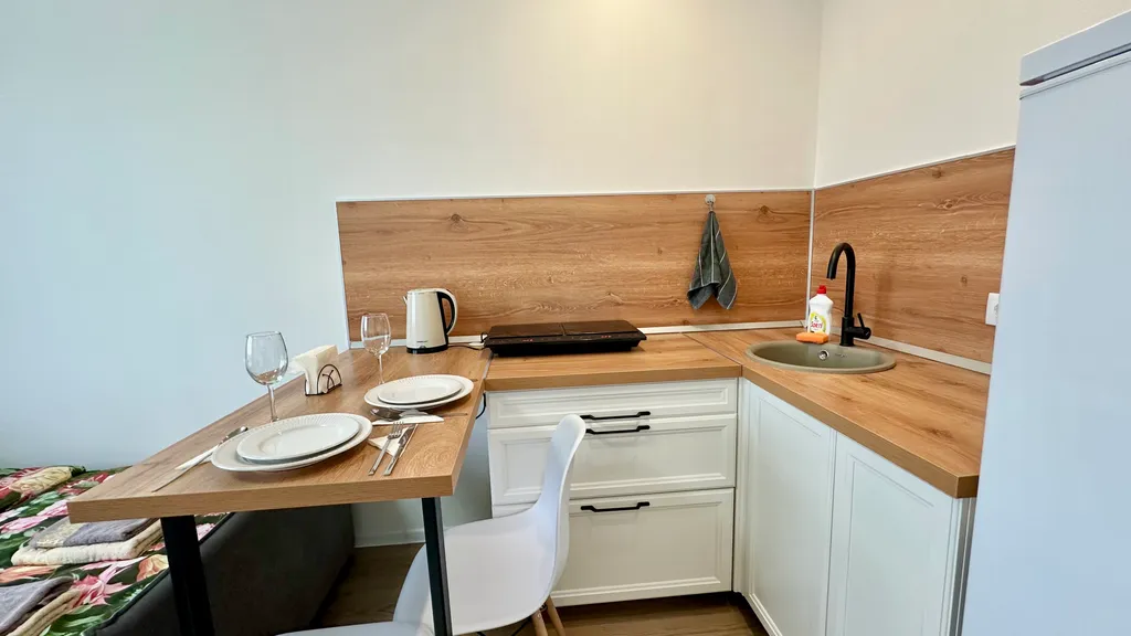 Квартира с видом на пруд