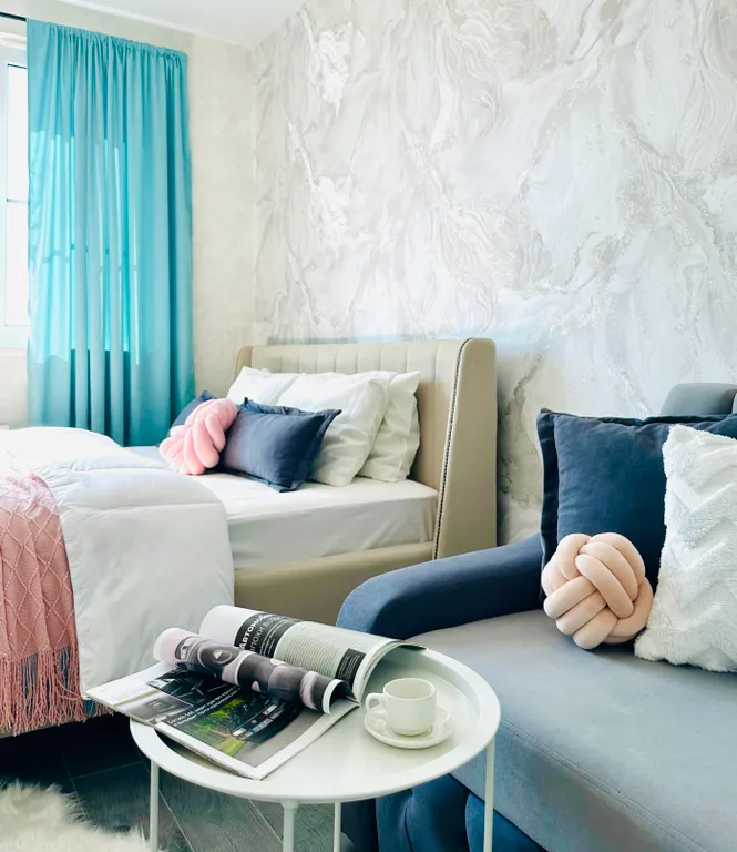 Видовая однокомнатная квартира для семьи — аренда посуточно в Новая Адыгея