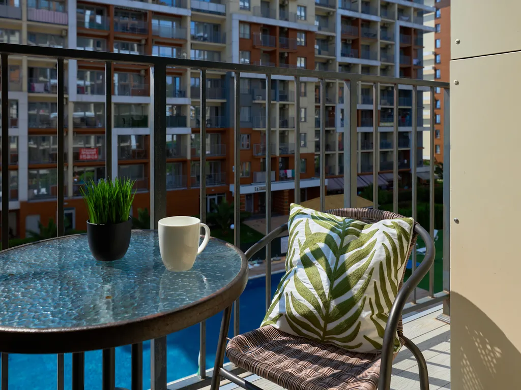 Красивая студия Azure в ЖК Каравелла Португалии