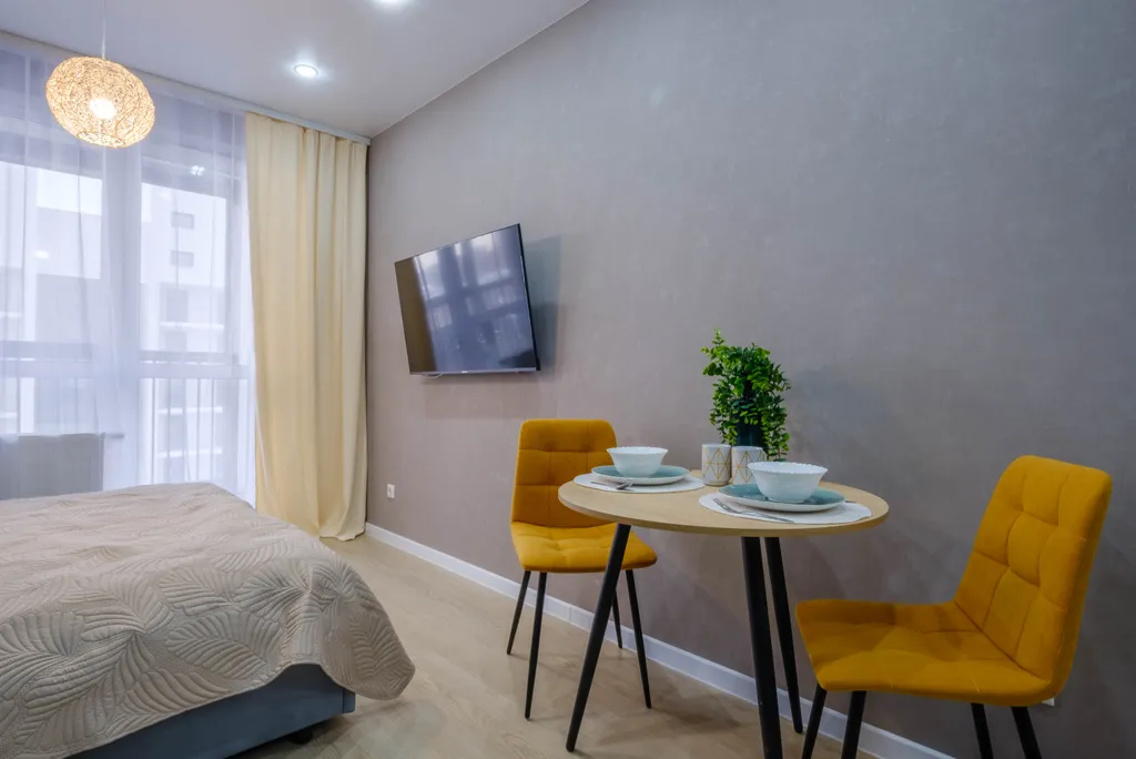 Квартира Квартира Студия с лоджией в жк комфорт-класса sreda of life рядом с аквапарком — Казань