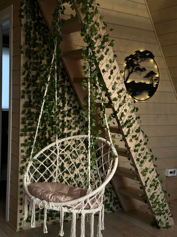 Коттедж Дом А-frame с банным чаном — Казань