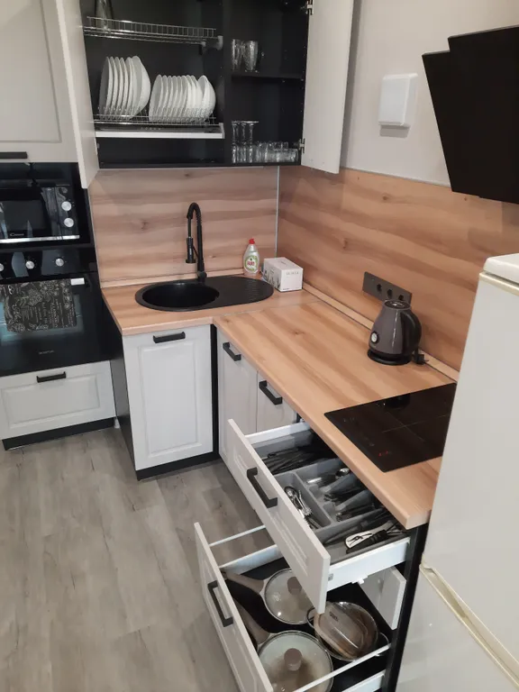 Уютнаю дизайнерская квартира со всеми удобствами в новом доме