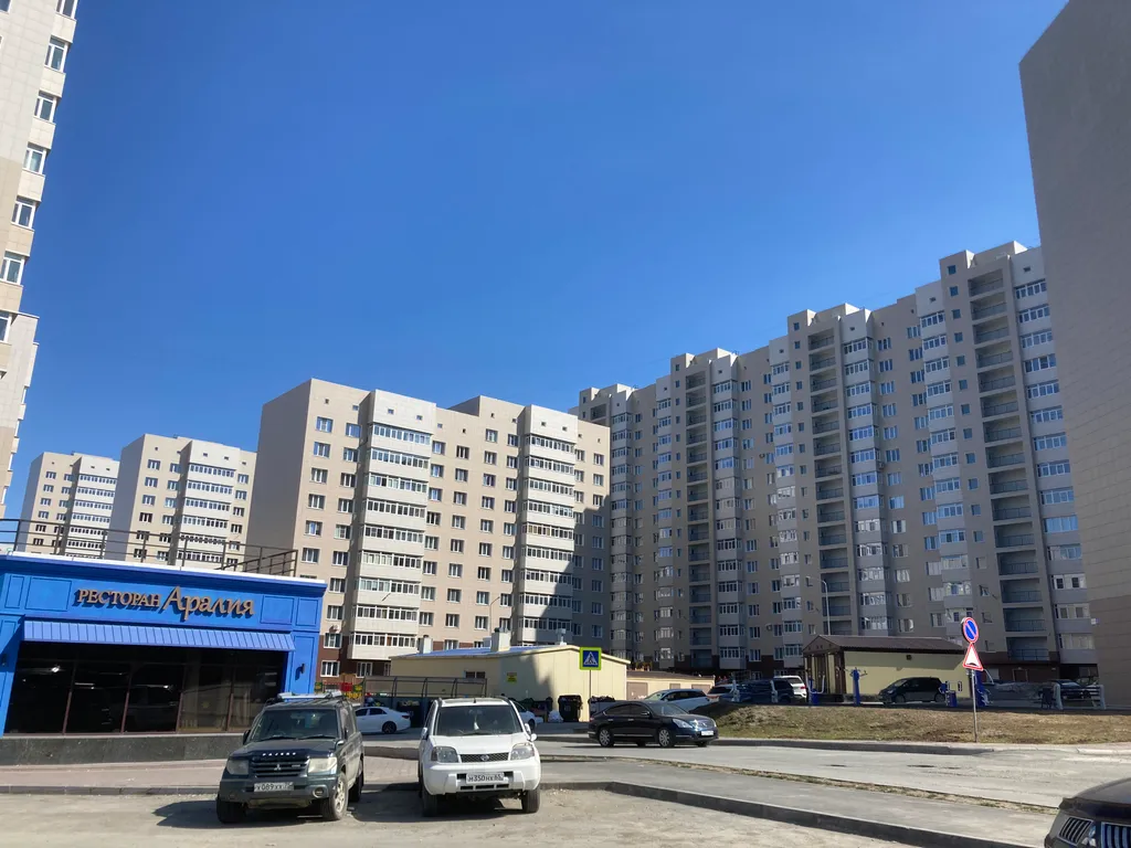 Студия с видом на лес и горы в ЖК Аралия