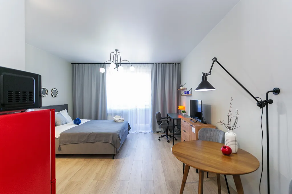 Квартира Уютная квартира-студия с видом на технопарк — Новосибирск