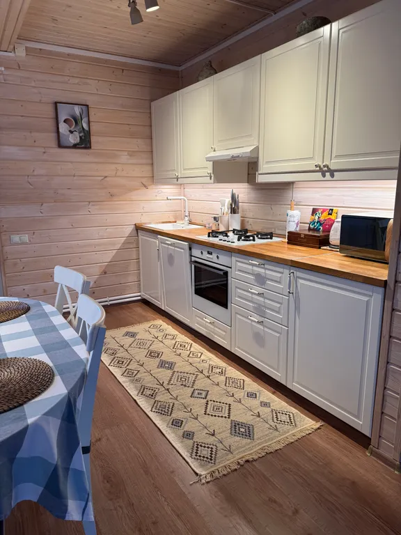 Коттедж с сауной и зоной BBQ