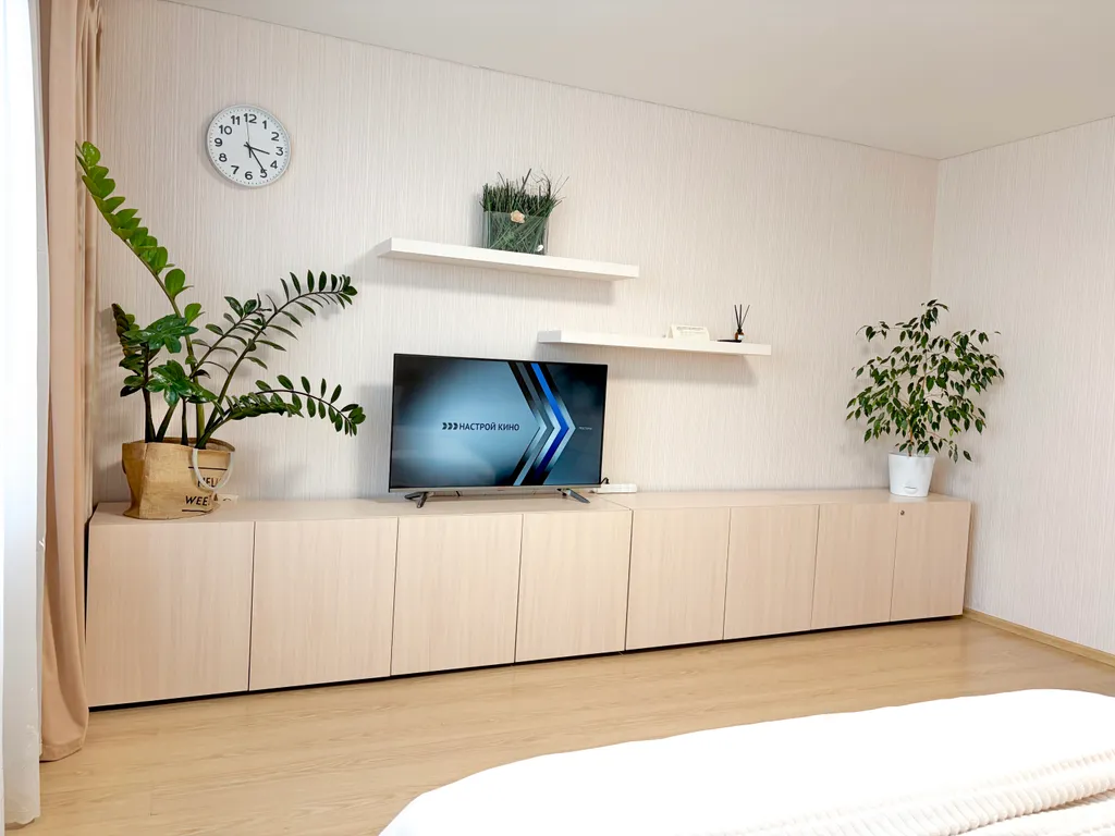 Просторная однокомнатная квартира с прямым выездом на трассу