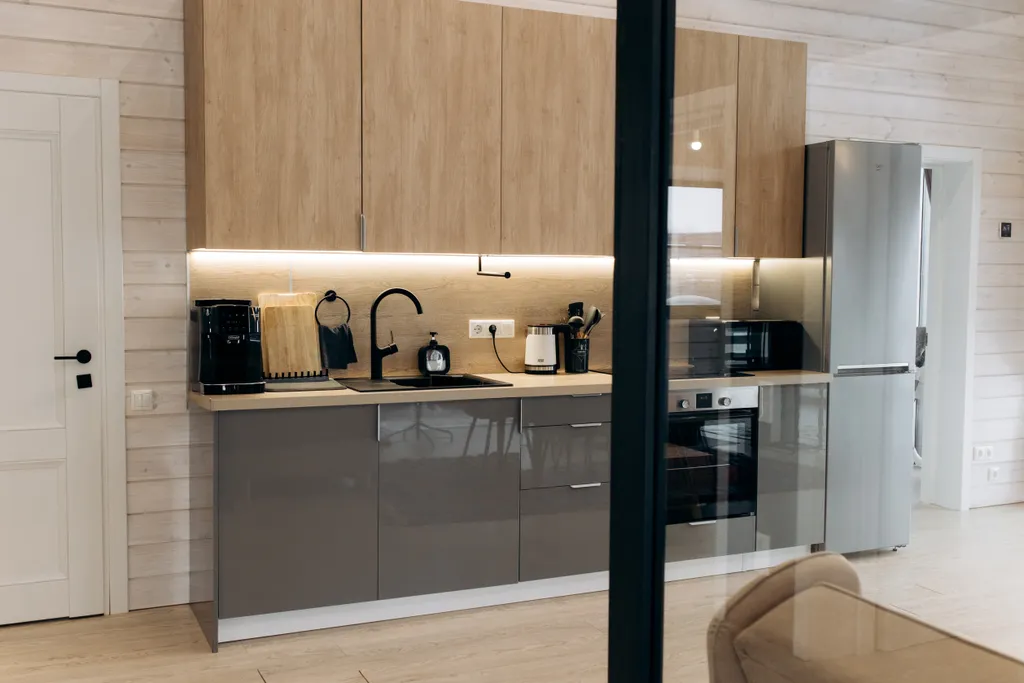 Коттедж Уютный дом с панорамными окнами для лучшего отдыха — Глазово