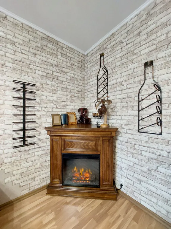 Квартира с камином в самом центре