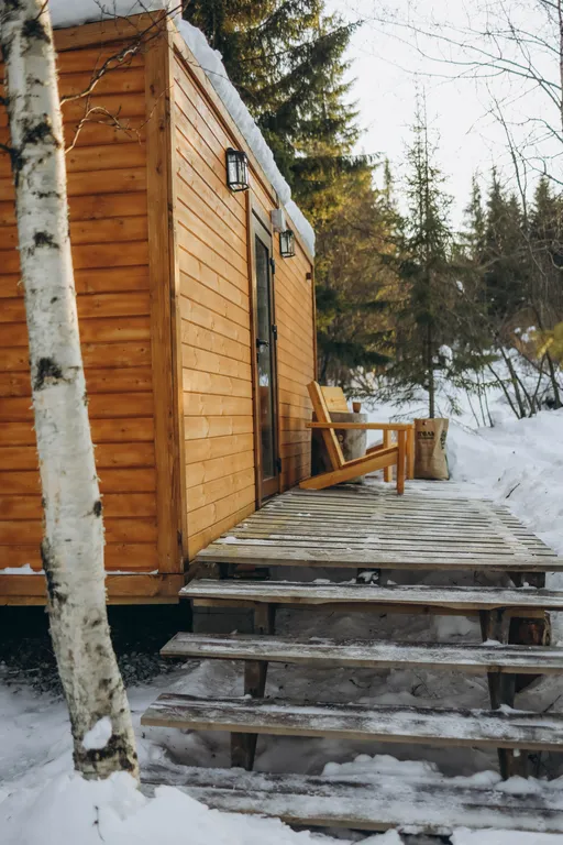 Уютный домик для двоих рядом с Белой